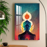 Peaceful Mind & Healthy Body Acrylic Wall Art