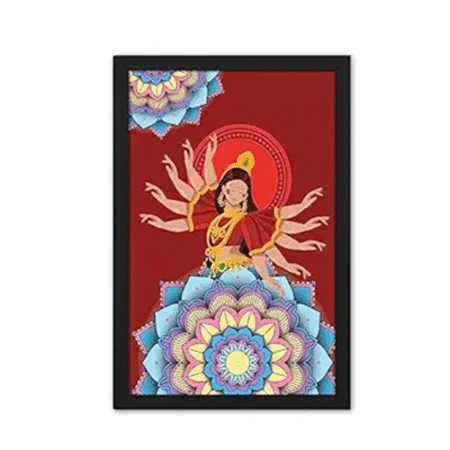 Wall Art Of Durga
